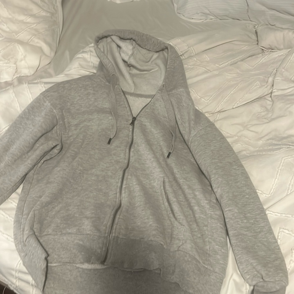 grey jacket